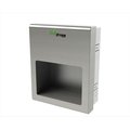 E-Z Taping System E-Z Taping System HD0945-09 EcoStorm Recessed ADA Brushed SS Hand Dryer HD0945-09